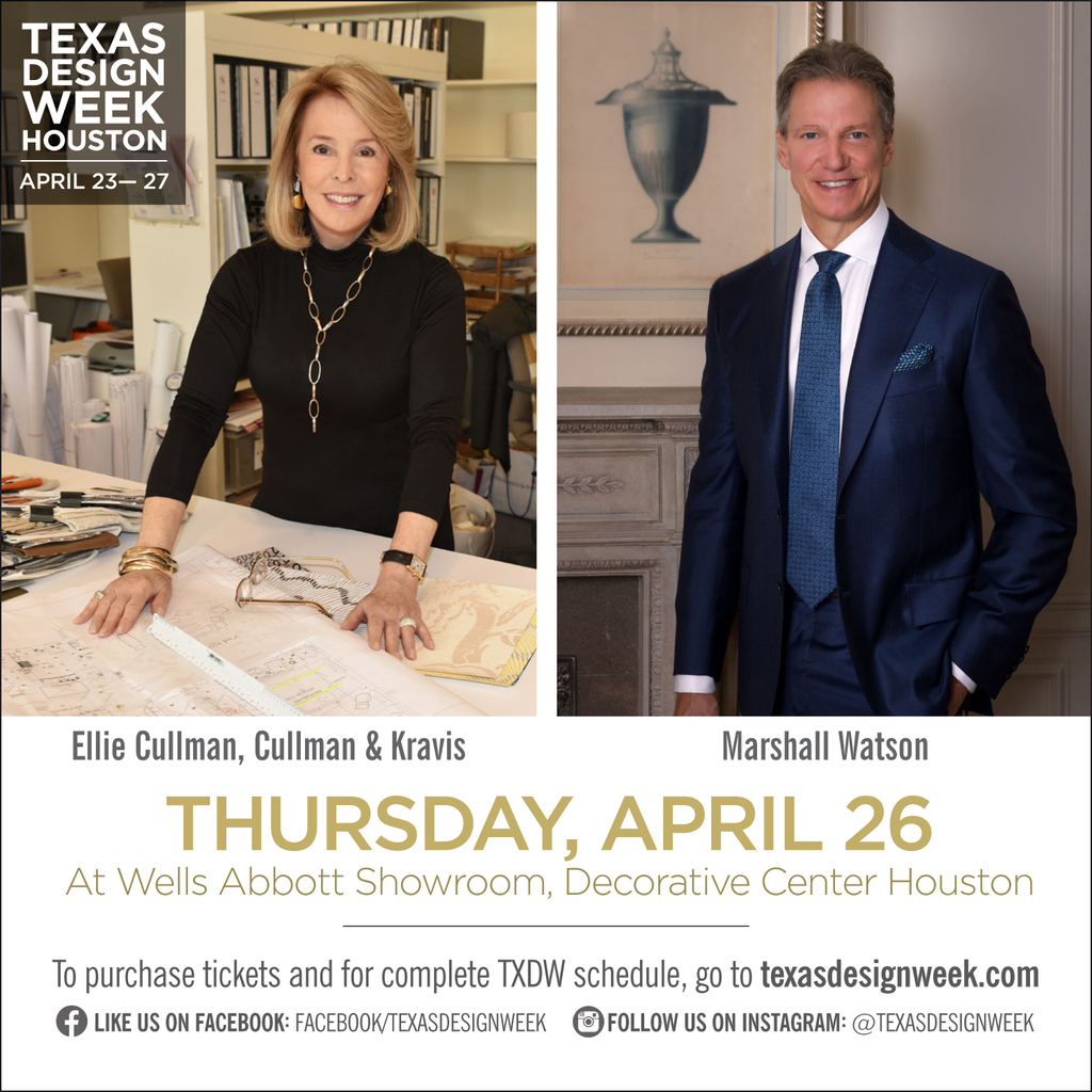 Texas Design Week Panel featuring Marshall Watson and Kate Reid